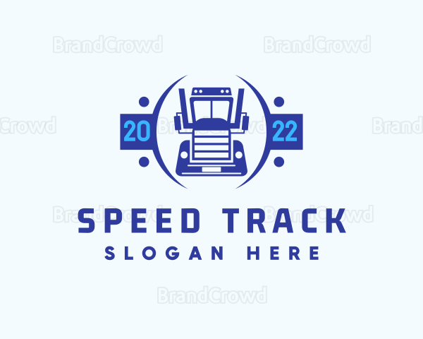 Trailer Truck Badge Logo
