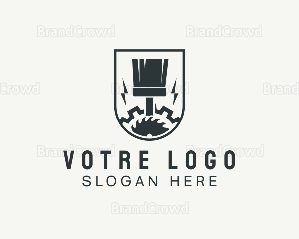 Industrial Painter Gear Logo