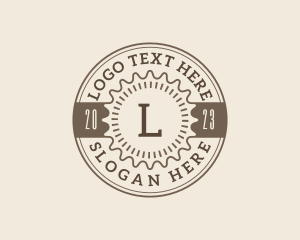 Bakery - Retro Company Badge logo design