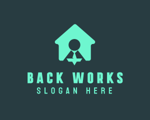 Work From Home logo design