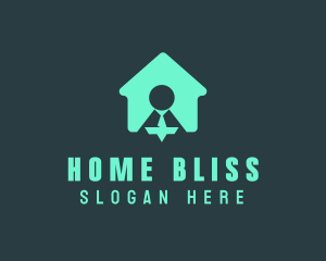 Work From Home logo design