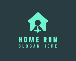 Work From Home logo design