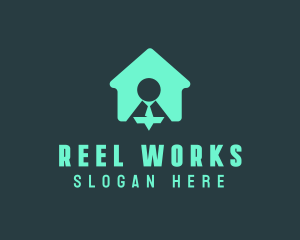 Work From Home logo design