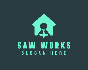 Work From Home logo design