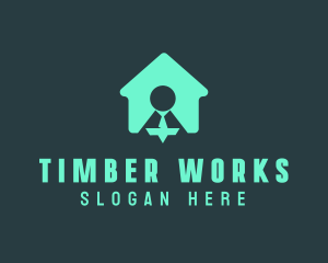 Work From Home logo design