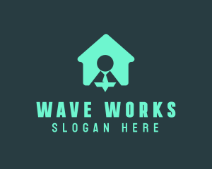 Work From Home logo design