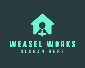 Work From Home logo design