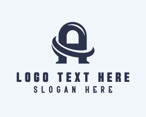 Letter A - Generic Swoosh Brand logo design