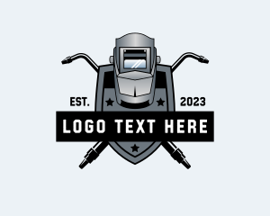 Welding Mask Metal Repair Logo