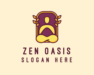 Zen Yoga Instructor logo design