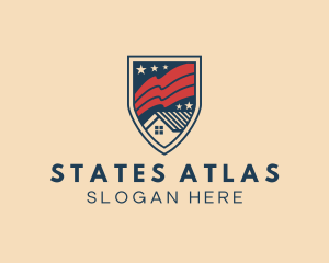 United States House Property logo design