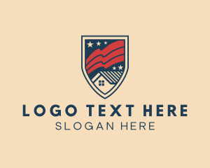 Housing - United States House Property logo design