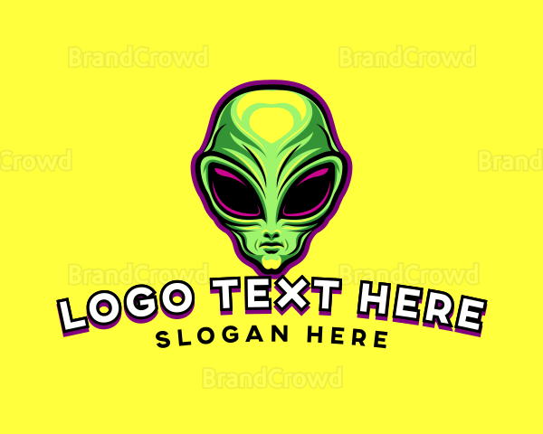 Alien Martian Gaming Logo