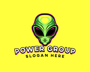 Alien Martian Gaming Logo