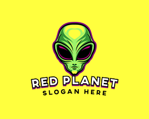 Alien Martian Gaming logo design