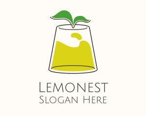 Lemonade - Lemonade Tea Glass logo design