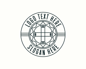 Religion - Church Ministry Cross logo design