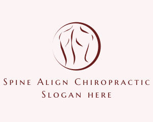 Chiropractic Rehab Therapy  logo design