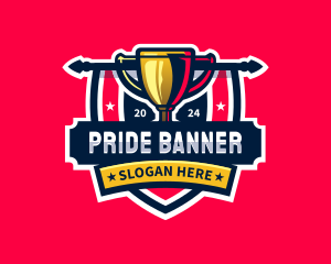 Sports Trophy League logo design