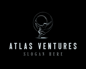 Strength Power Atlas logo design