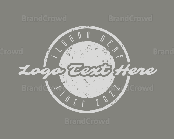 Rustic Grunge Business Logo