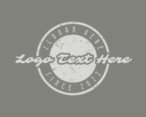 Street - Rustic Grunge Business logo design