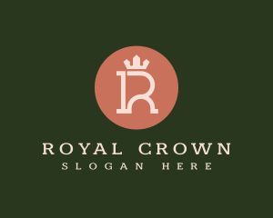 Premium Royal Crown logo design