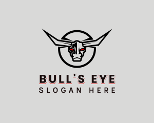 Wild Bull Horns logo design