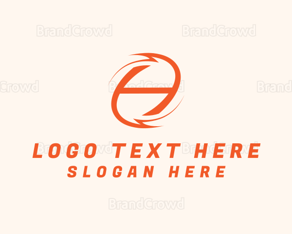 Electric Technician Letter A Logo