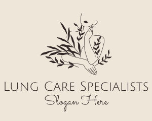 Woman Nature Skin Care logo design