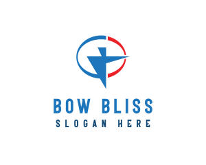 Bowman Archery Athlete  logo design