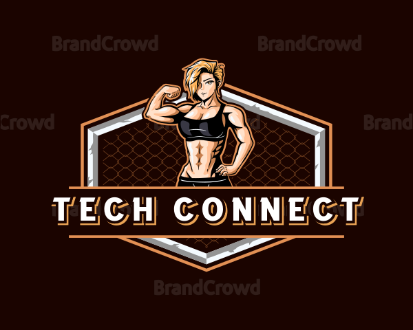 Strong Woman CrossFit Logo