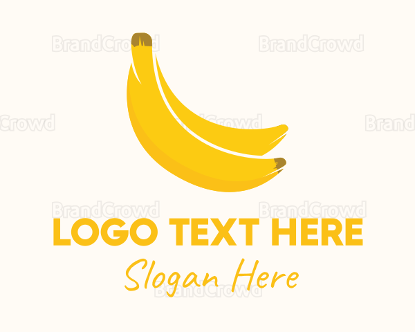 Banana Fruit Market Logo