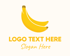 Healthy Food - Banana Fruit Market logo design