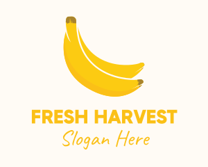 Market - Banana Fruit Market logo design