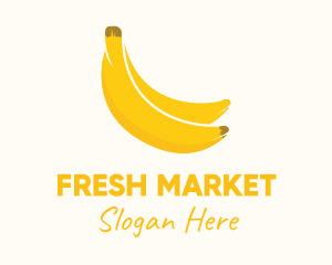 Banana Fruit Market  logo design