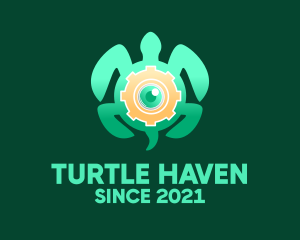 Mechanical Turtle Camera logo design