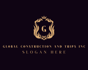 Boutique - Regal Crown Shield logo design