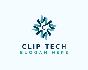 Digital Media Tech logo design