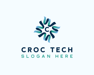 Digital Media Tech logo design