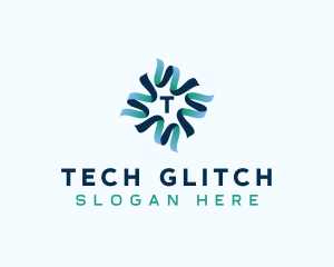 Digital Media Tech logo design