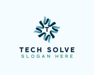 Digital Media Tech logo design