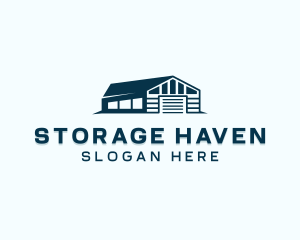 Warehouse - Factory Storage Warehouse logo design
