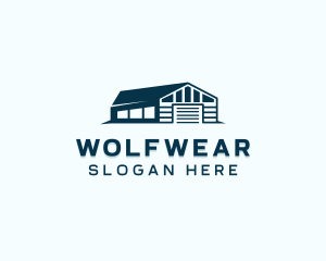 Shipping - Factory Storage Warehouse logo design