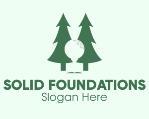 Sports - Pine Forest Golf logo design