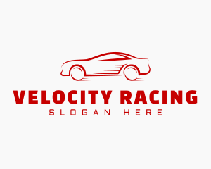 Racing Automobile Car  logo design