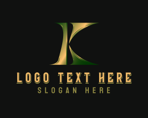 Lettermark - Fashion Boutique Letter K logo design