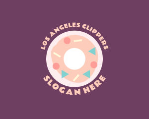 Donut - Sweet Doughnut Bakery logo design