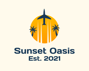 Sun Tourism Holiday  logo design