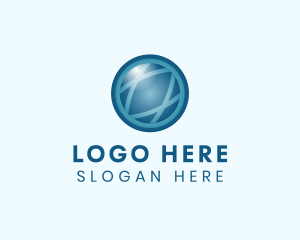 Global Advertising Company logo design